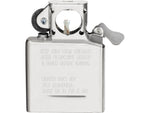 Zippo Pipe Insert Chrome