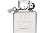 Zippo Pipe Insert Chrome