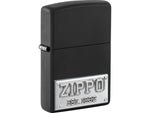 Zippo Plate Emblem Lighter