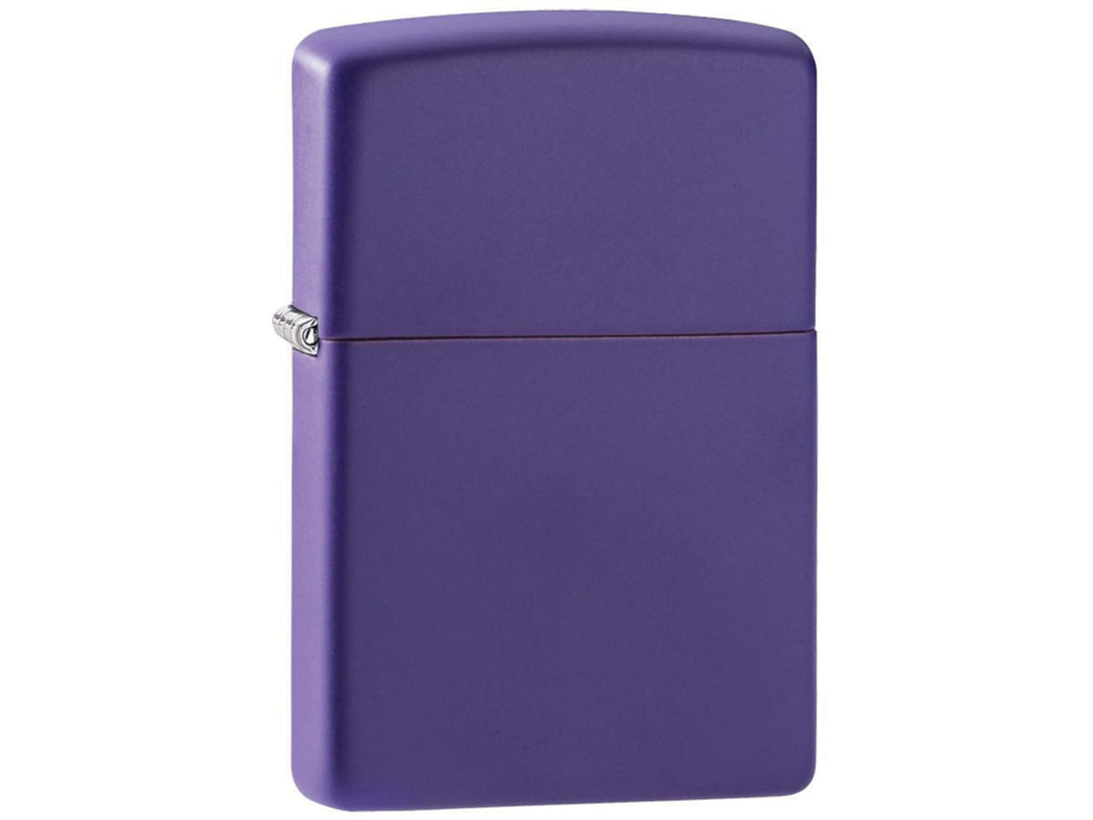 Zippo Purple Matte Lighter 1.44" x 2.25" 237