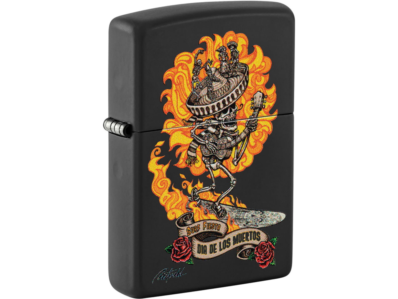 Zippo Rick Rietveld Skull Lighter ZO56215