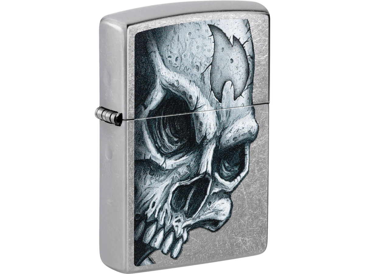 Zippo Skull And Flame Lighter ZO26923