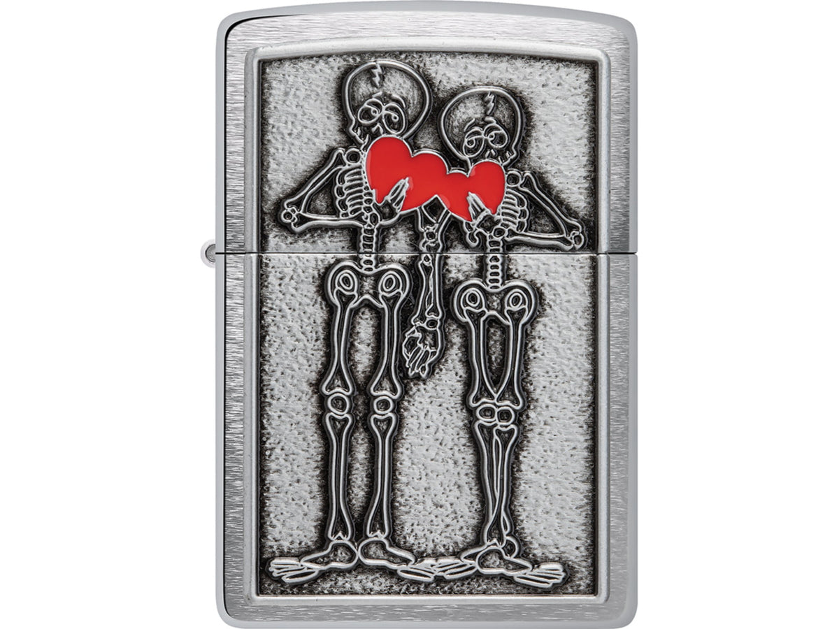Zippo Skull Couple Lighter