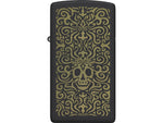 Zippo Skull Filigree Design Lighter