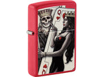 Zippo Skull King Queen Design