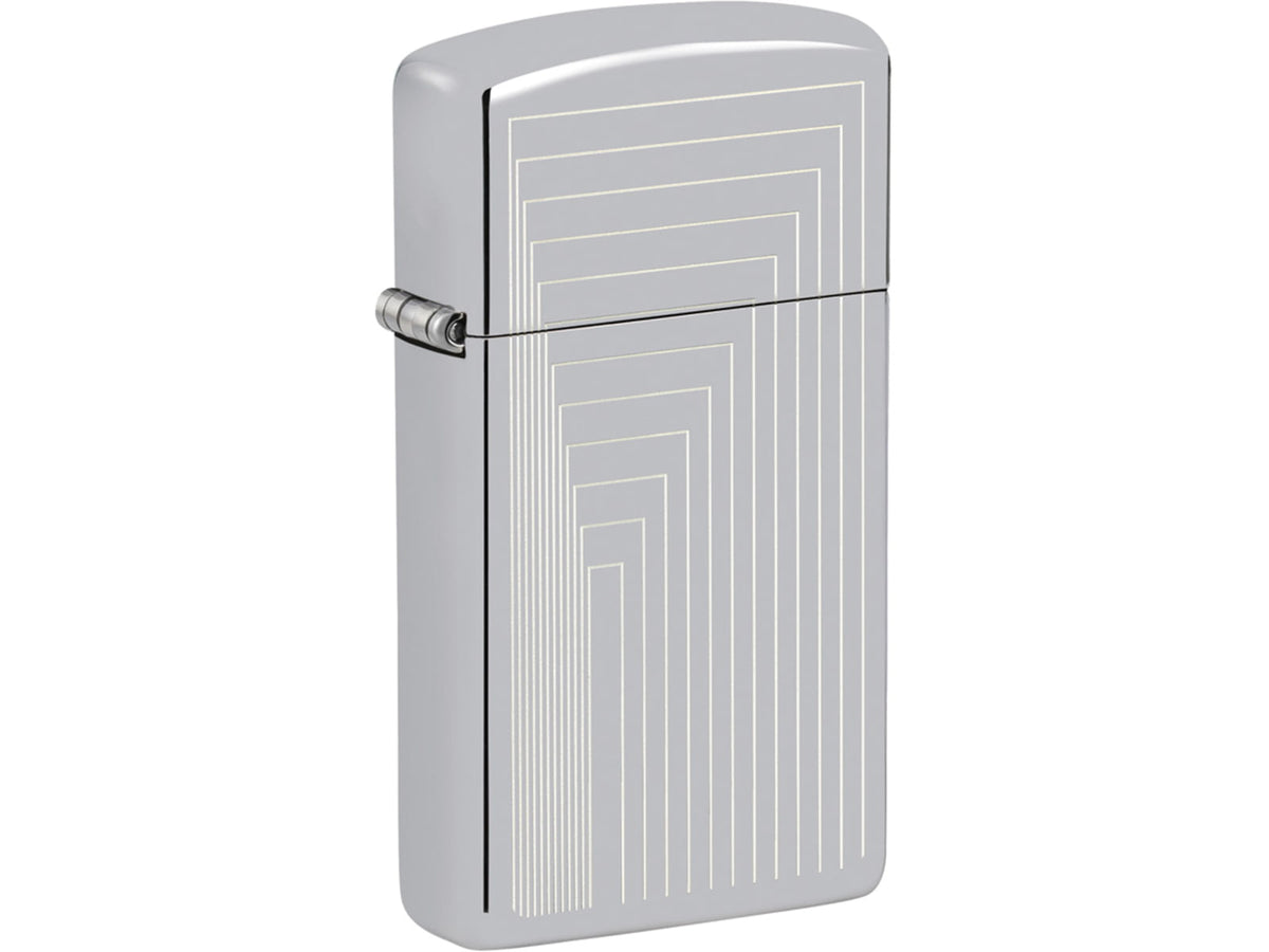 Zippo Slim Laser Pattern Lighter ZO77213