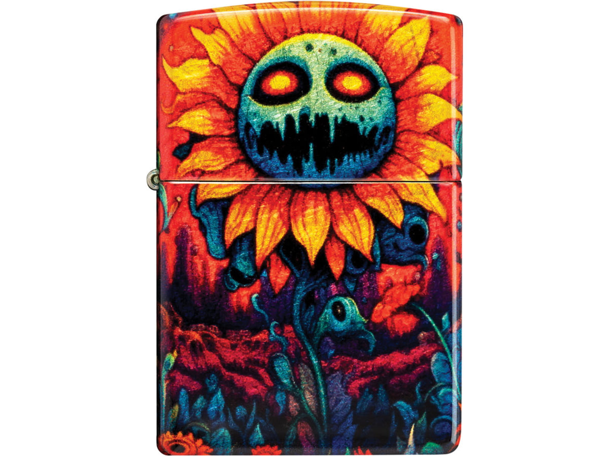Zippo Spooky Sunflower Lighter ZO59377