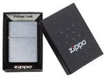 Zippo Vintage Street Chrome Silver w/Slashes ZI267
