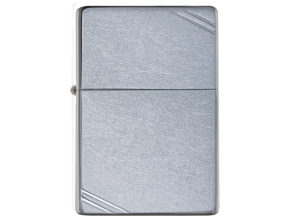 Zippo Vintage Street Chrome Silver w/Slashes ZI267