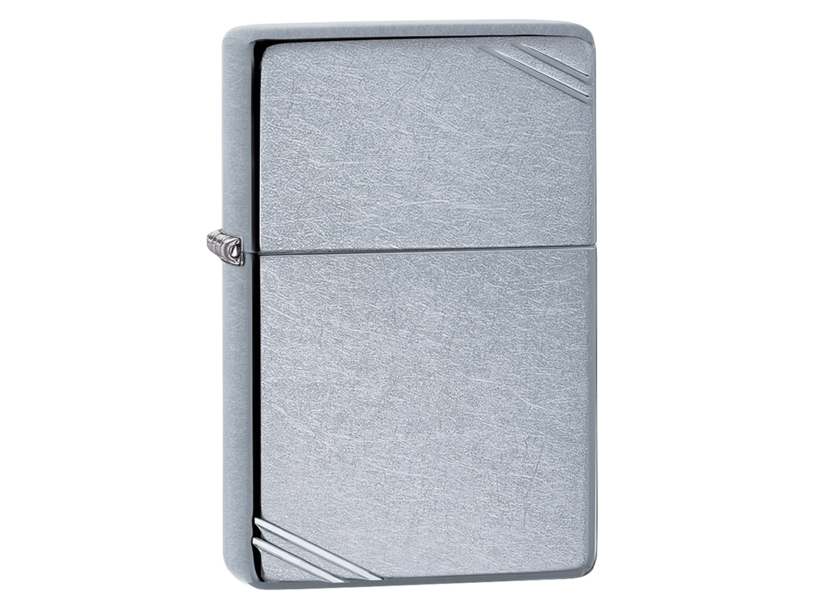 Zippo Vintage Street Chrome Silver w/Slashes ZI267