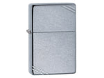 Zippo Vintage Street Chrome Silver w/Slashes ZI267