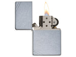 Zippo Vintage Street Chrome Silver w/Slashes ZI267