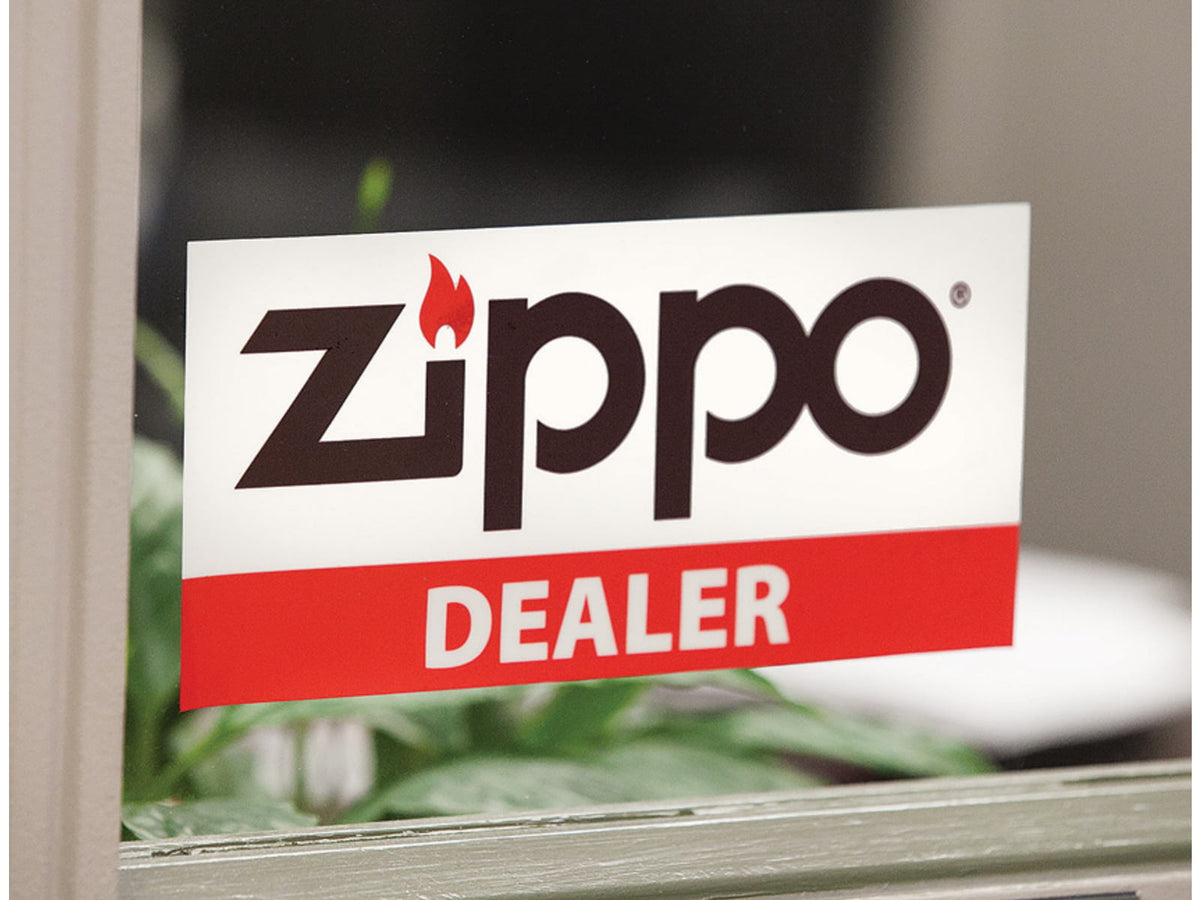 Zippo Window Cling