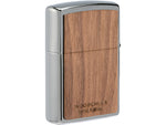Zippo Woodchuck Walnut Leaves