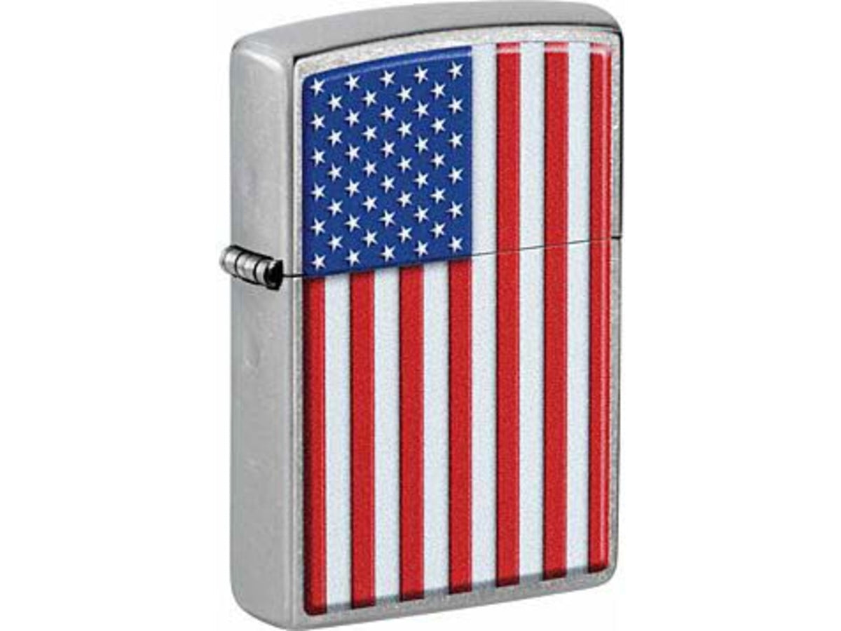 Zippo Patriotic Lighter Chrome 29722069158
