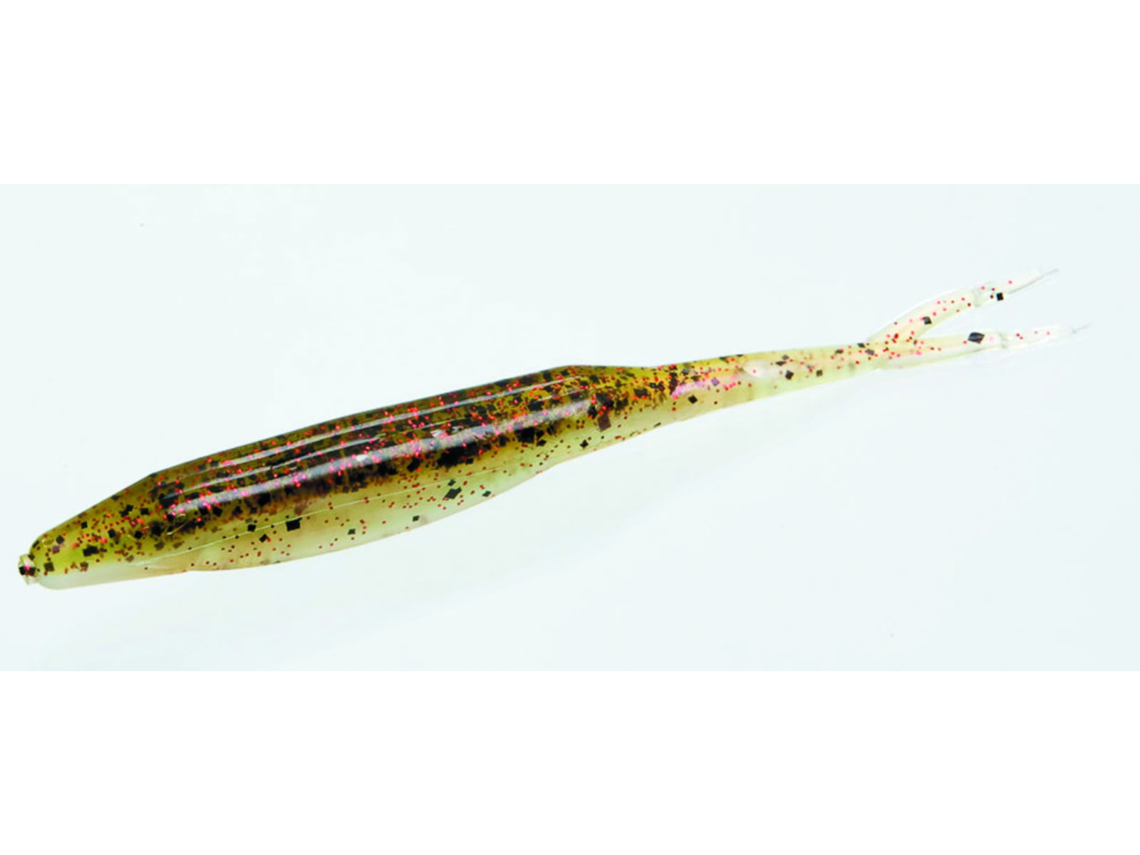 Zoom Super Fluke Baitfish Imitator 10 Pack 5.25in Watermelon Red Pearl