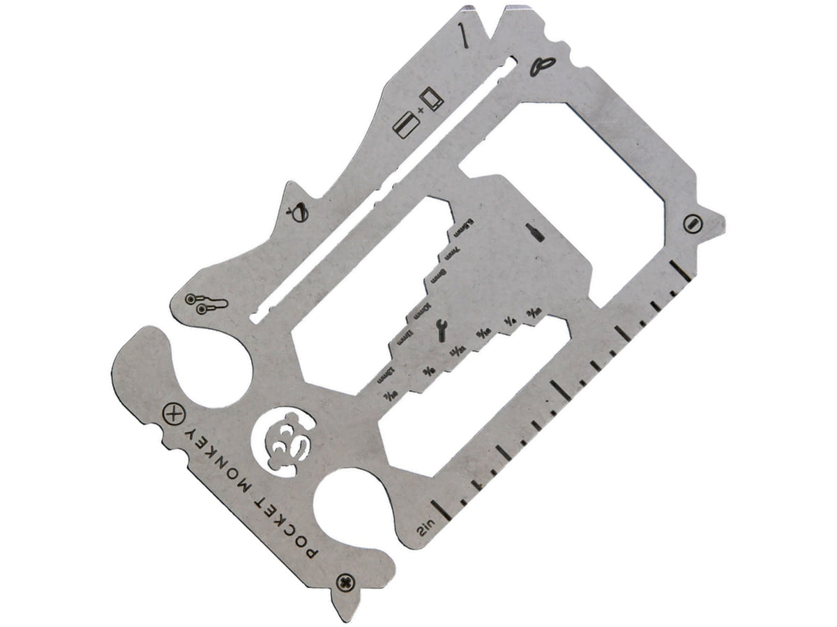 Zootility Pocket Monkey-X Multi Tool 3.25" x 2" Z-PM-X